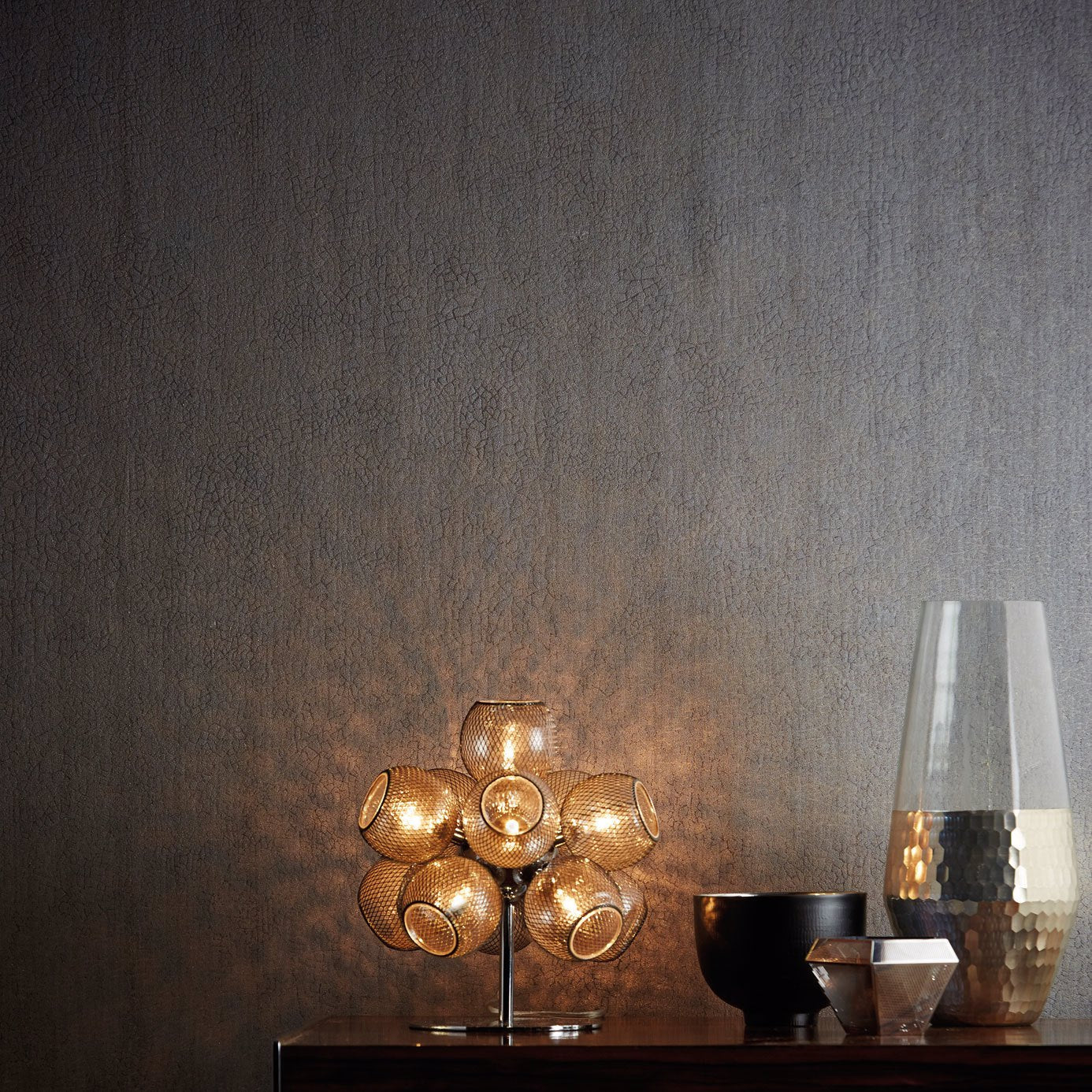 Igneous Wallpaper - Platinum - Harlequin - EANT111138 - Morris Wallpaper