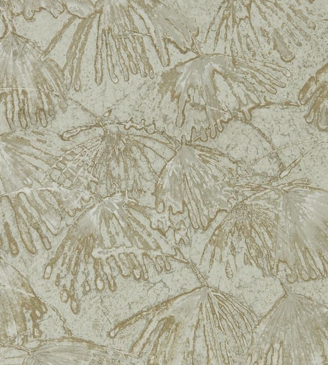 Iliad Wallpaper - Antique Bronze - ZKEM312633 - Zoffany - Morris Wallpaper