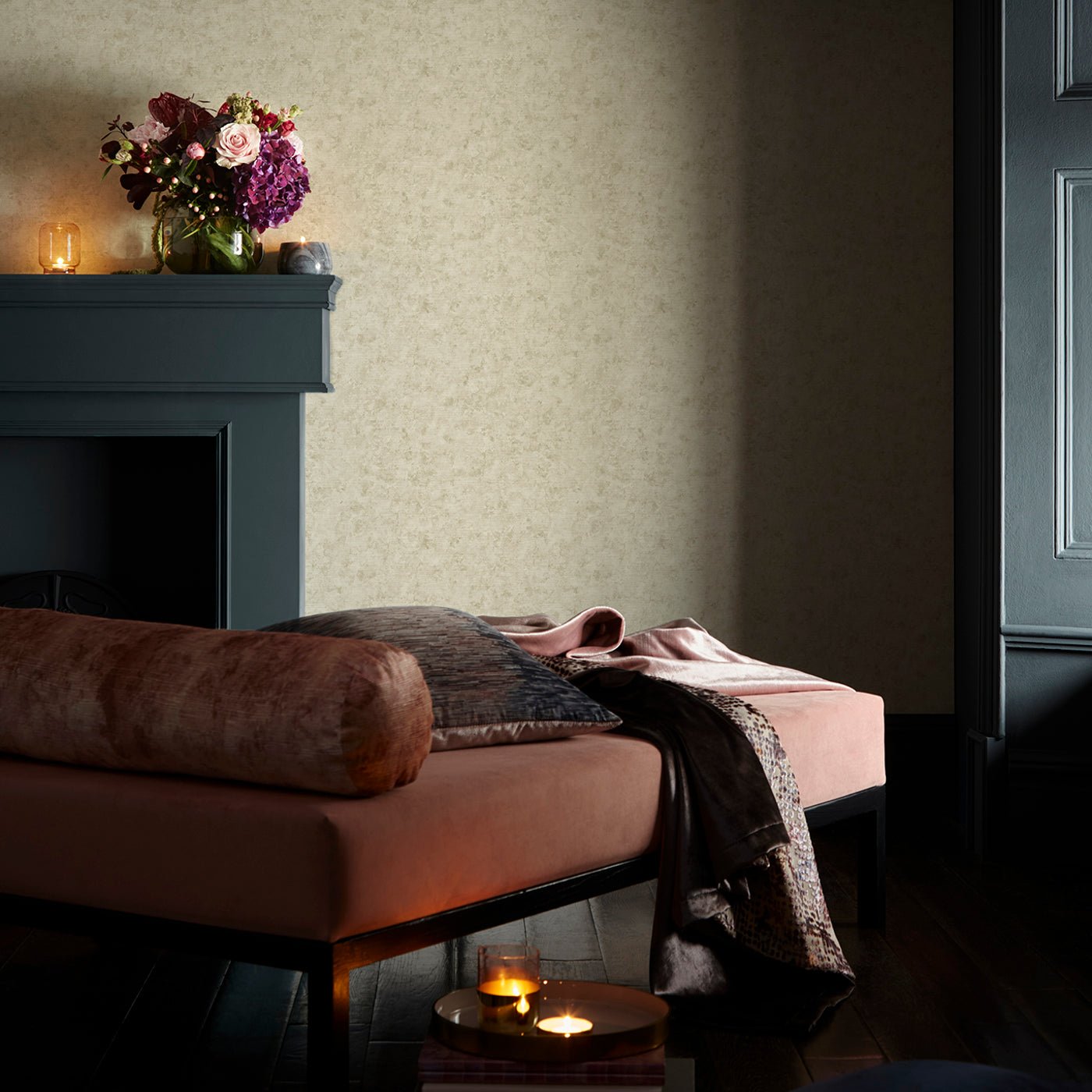 Impression Wallpaper - Natural - Clarke & Clarke - W0152/02 - Morris Wallpaper