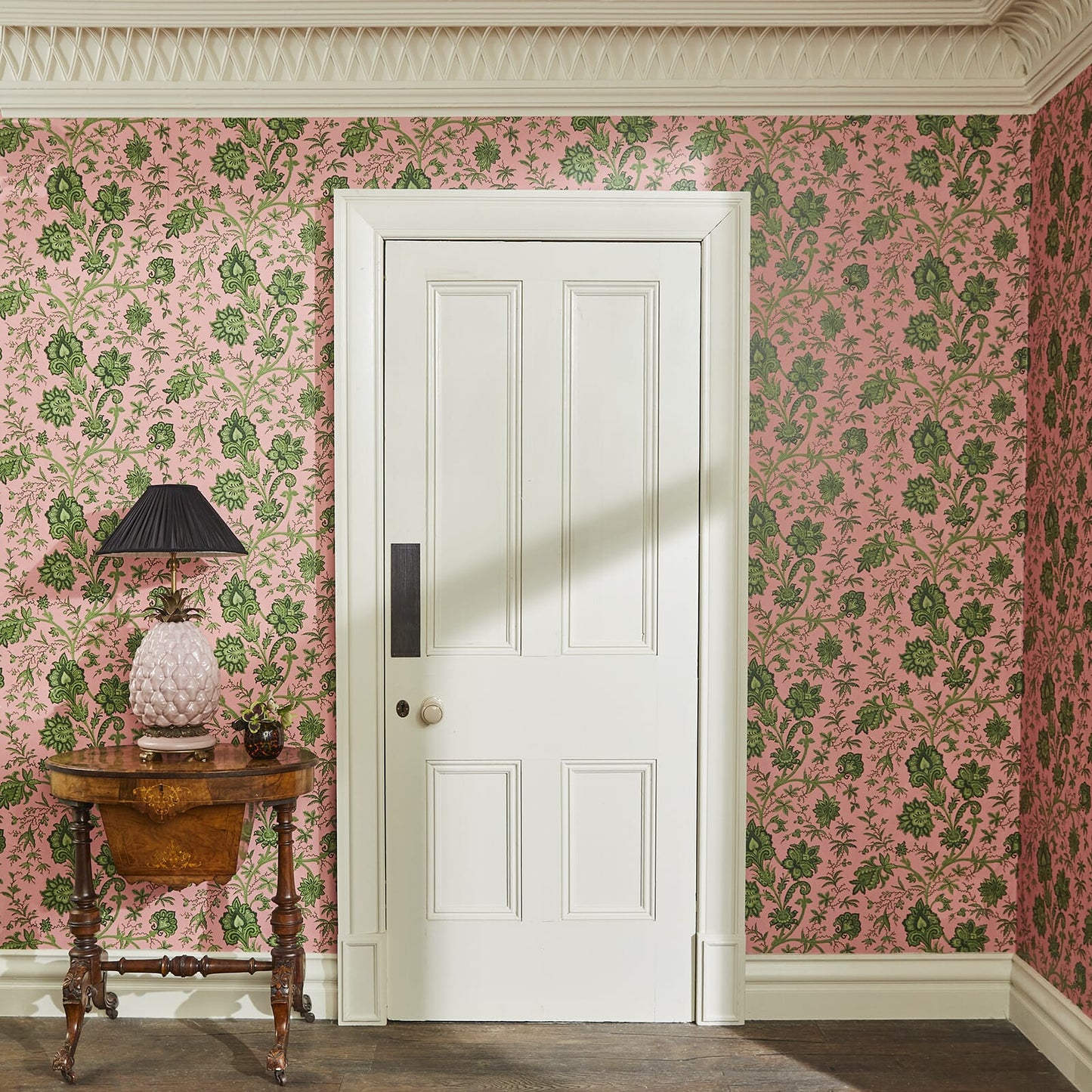 Indienne Wallpaper - Amaranth - House of Hackney - 1-WA-IND-DI-AMA-XXX - Morris Wallpaper