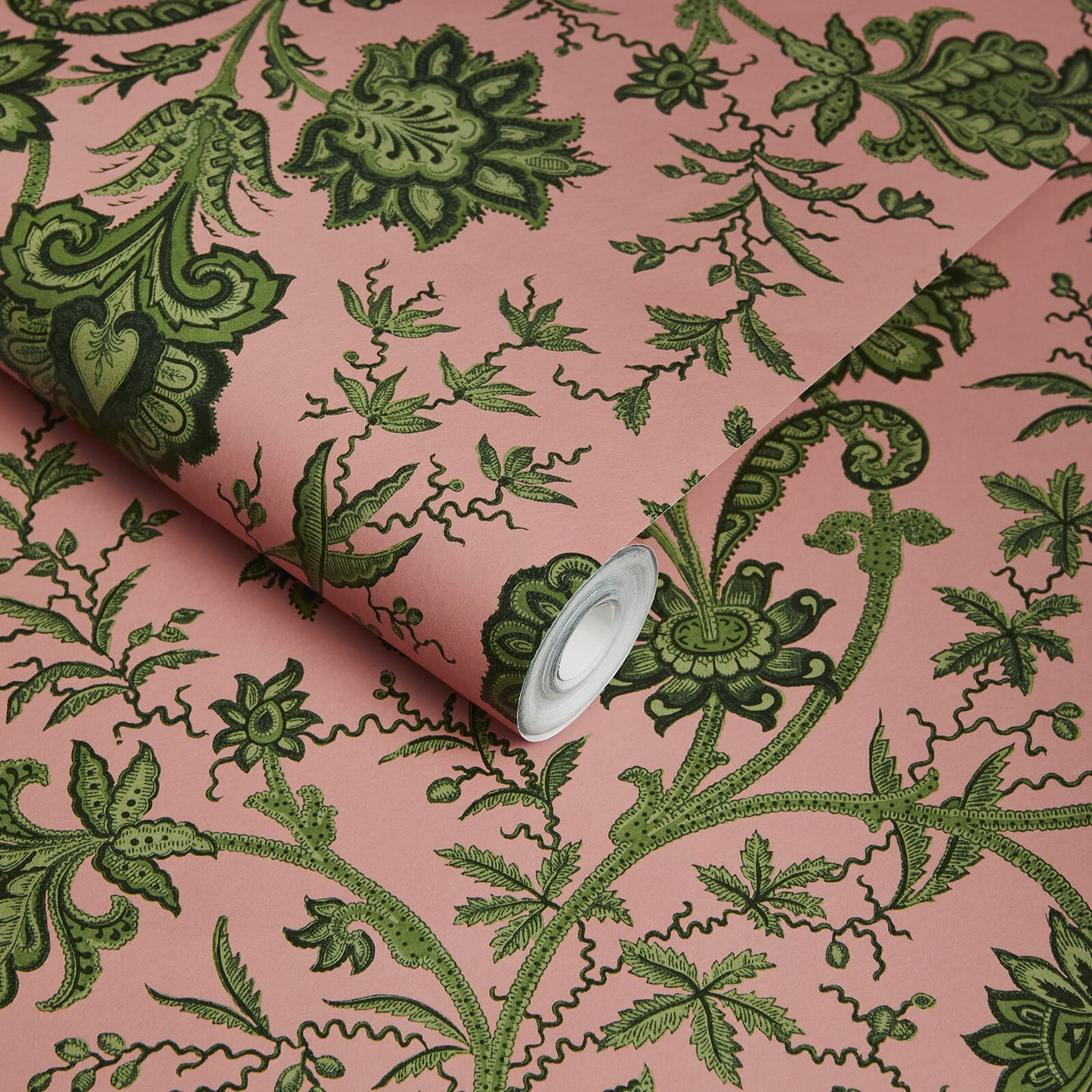 Indienne Wallpaper - Amaranth - House of Hackney - 1-WA-IND-DI-AMA-XXX - Morris Wallpaper