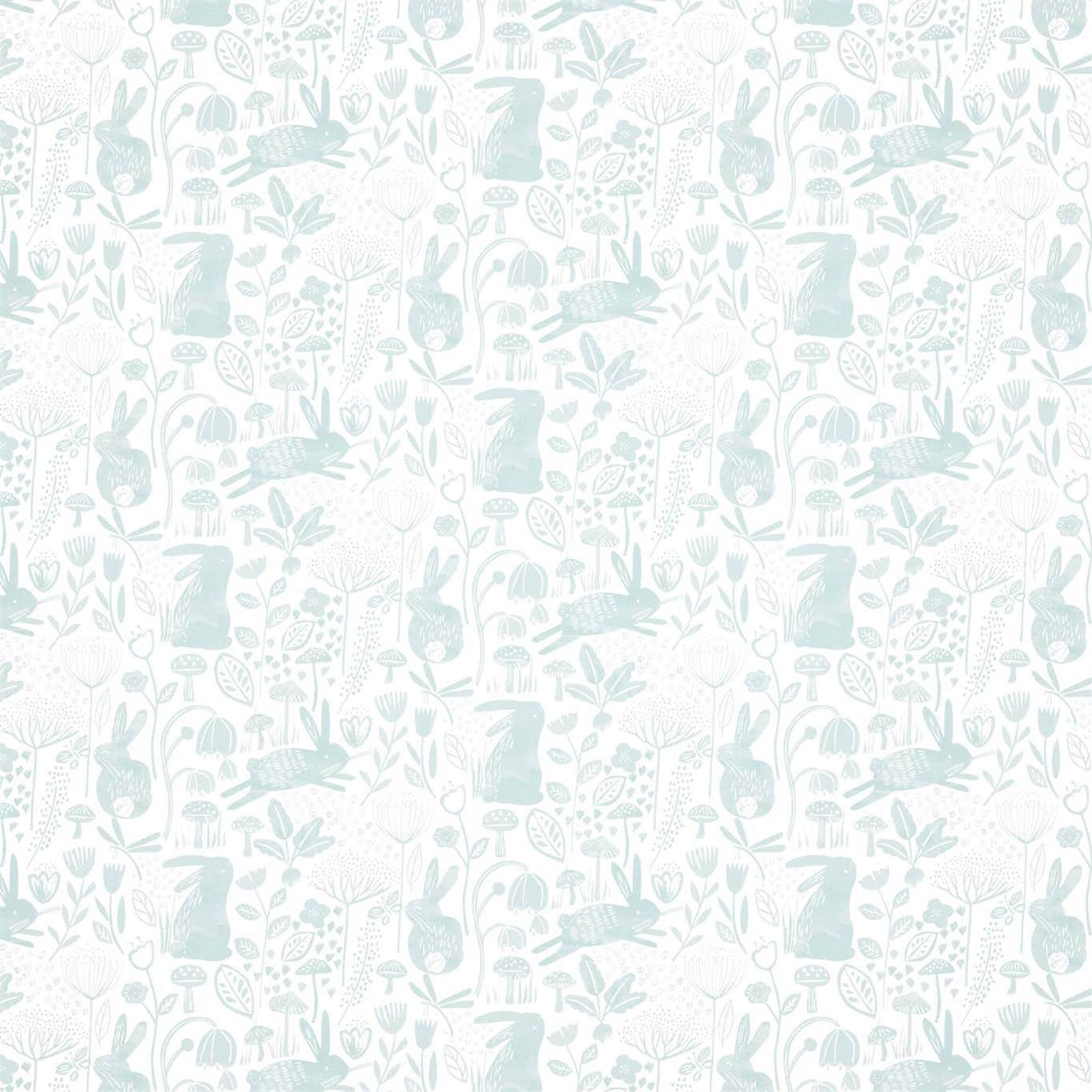 Into the Meadow Wallpaper - Duck Egg - Harlequin - HLTF112631 - Morris Wallpaper