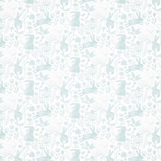 Into the Meadow Wallpaper - Duck Egg - Harlequin - HLTF112631 - Morris Wallpaper