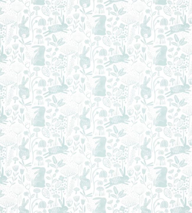 Into the Meadow Wallpaper - Duck Egg - HLTF112631 - Harlequin - Morris Wallpaper