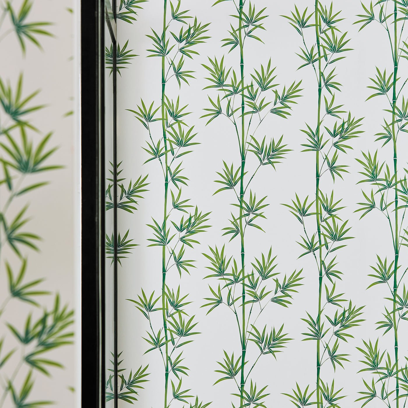 Isabella Wallpaper - Porcelain/Bamboo - Harlequin - HDHW112915 - Morris Wallpaper
