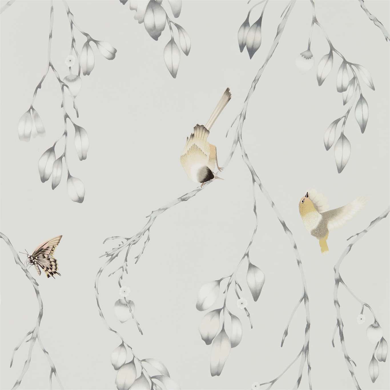 Iyanu Wallpaper - Blush/Ochre - Harlequin - HZAP111768 - Morris Wallpaper
