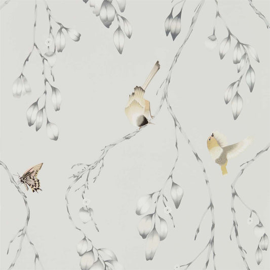 Iyanu Wallpaper - Blush/Ochre - Harlequin - HZAP111768 - Morris Wallpaper