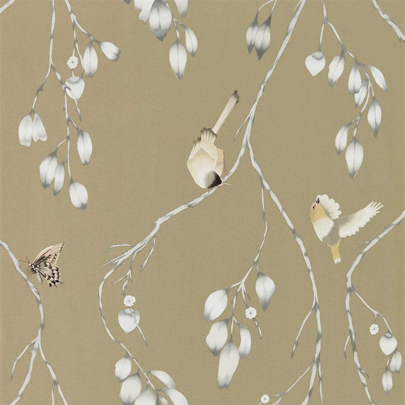 Iyanu Wallpaper - Linen/Blush - Harlequin - HZAP111769 - Morris Wallpaper