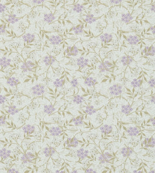 Jasmine Wallpaper - Lilac/Olive - DM3W214723 - Morris & Co - Morris Wallpaper