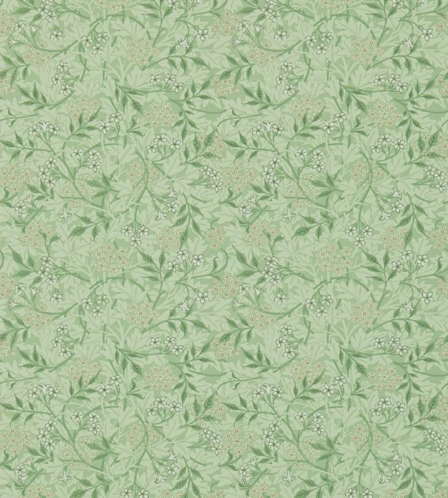 Jasmine Wallpaper - Sage/Leaf - DM3W214722 - Morris & Co - Morris Wallpaper