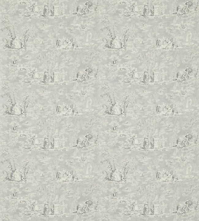 Josette Wallpaper - Charcoal/Dove - DFAB214066 - Sanderson - Morris Wallpaper