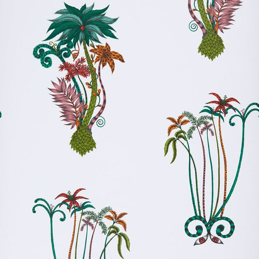 Jungle Palms Wallpaper - Jungle - Clarke & Clarke - W0101/02 - Morris Wallpaper