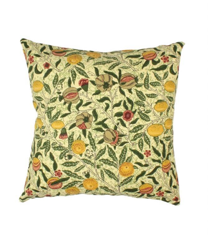 Just Fabrics - William Morris Fruits Cushion - 519 - Morris Wallpaper