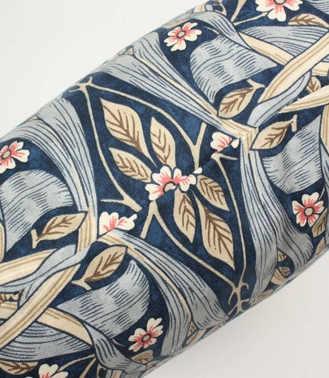 Just Fabrics - William Morris Pimpernel Blue Cushion - 683 - Morris Wallpaper