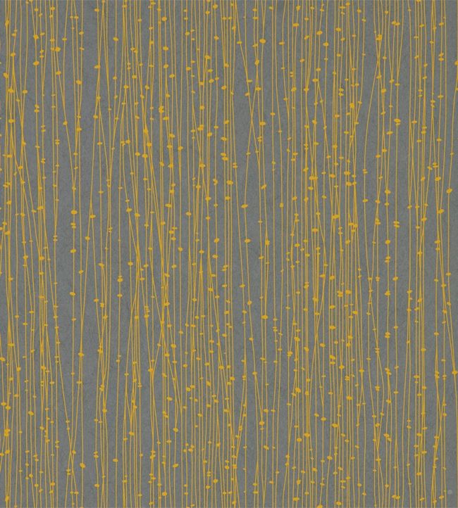 Kalamia Wallpaper - Mimosa / Graphite - HCLS111385 - Harlequin - Morris Wallpaper