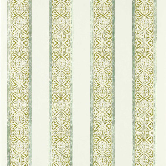 Kalamkari Wallpaper - Sage - Clarke & Clarke - W0237/03 - Morris Wallpaper