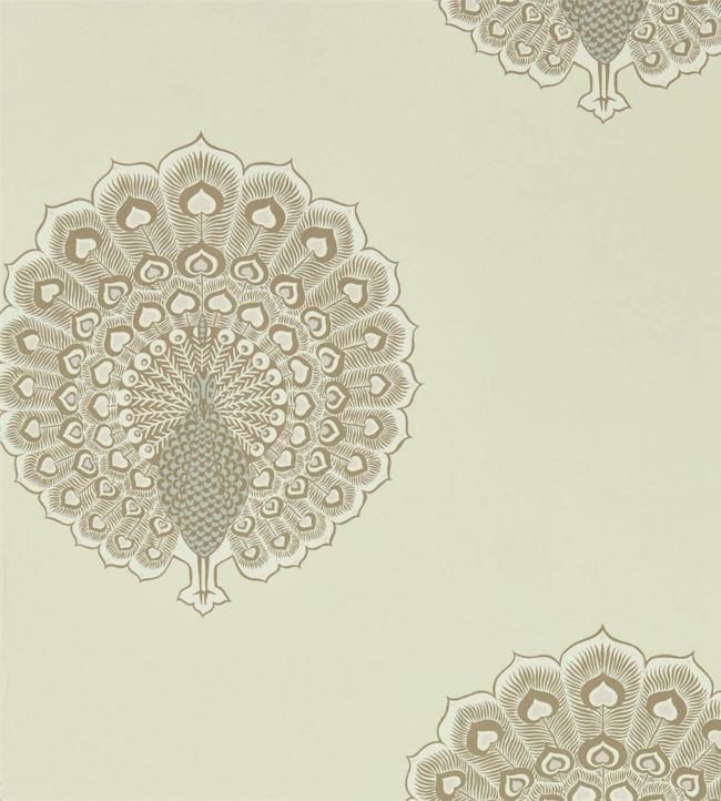 Kalapi Wallpaper - Parchment - DCPW216758 - Sanderson - Morris Wallpaper