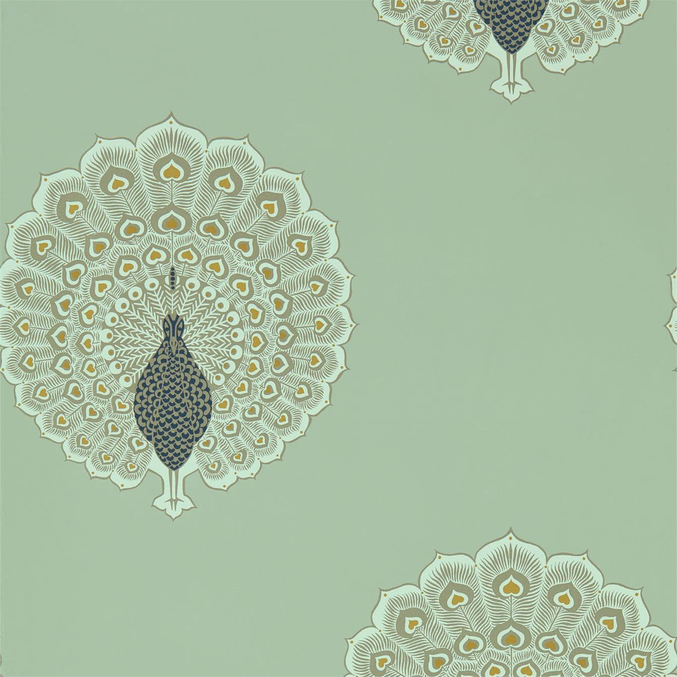 Kalapi Wallpaper - Sea Glass - Sanderson - DCPW216759