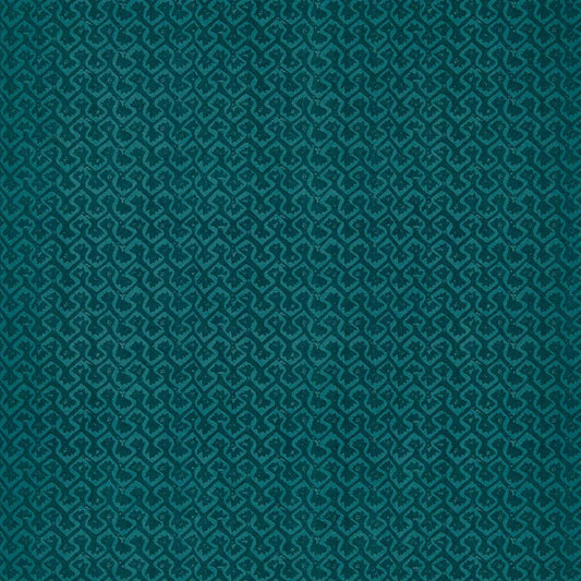 Kalpa Wallpaper - Teal - Clarke & Clarke - W0234/06 - Morris Wallpaper