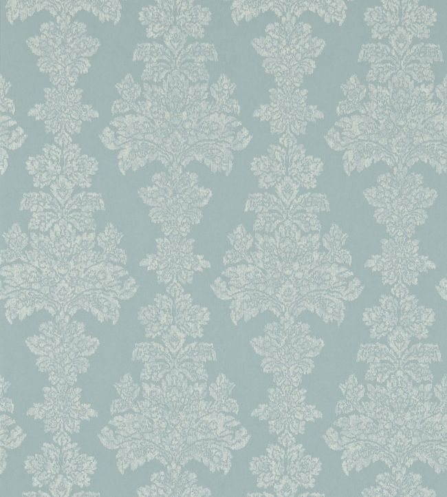 Katarina Wallpaper - Aqua - ZCON312003 - Zoffany - Morris Wallpaper