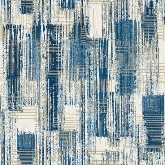 Kazimir Wallpaper - Ink - Clarke & Clarke - W0225/02 - Morris Wallpaper