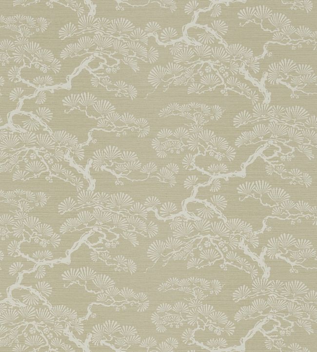 Keros Wallpaper - Biscuit - DAEG213045 - Sanderson - Morris Wallpaper