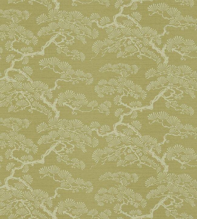 Keros Wallpaper - Gold - DAEG213041 - Sanderson - Morris Wallpaper