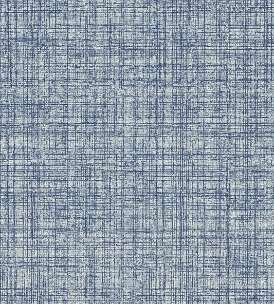 Khadi Wallpaper - Denim - 110483 - Scion - Morris Wallpaper