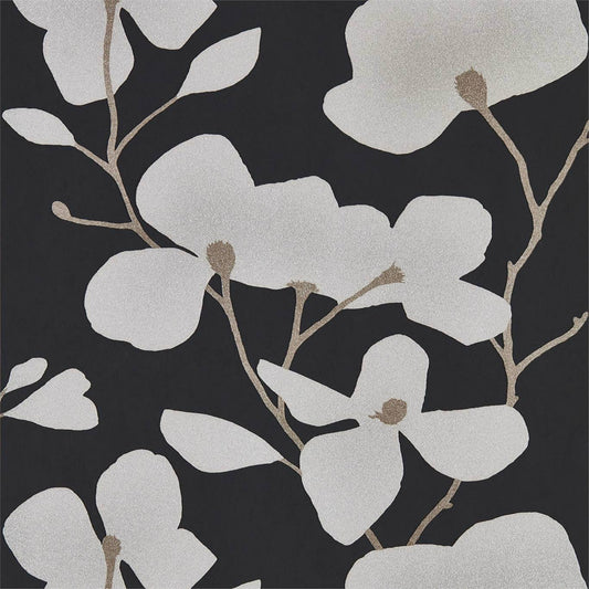Kienze Shimmer Wallpaper - Steel/Graphite - Harlequin - HMWF111973 - Morris Wallpaper
