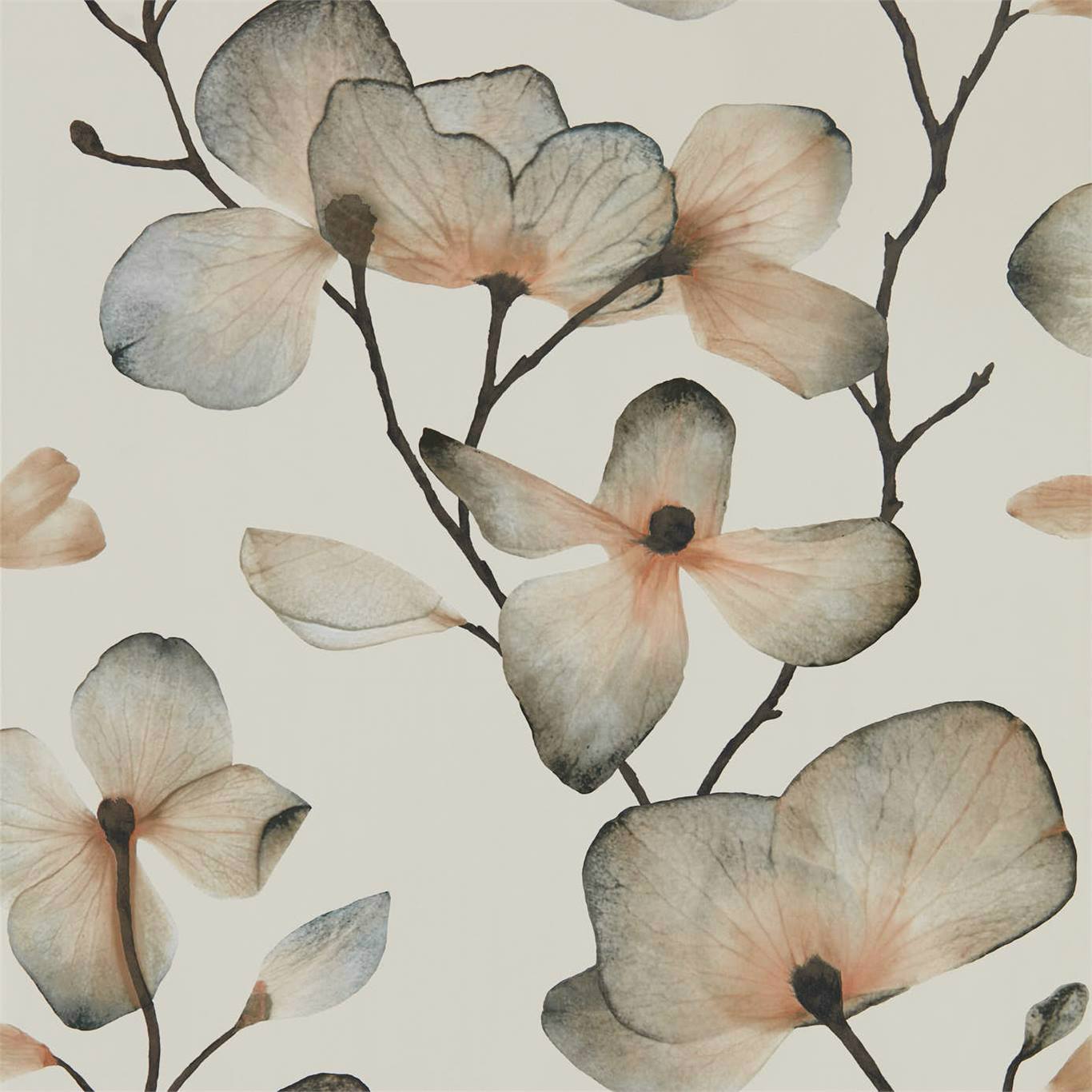 Kienze Wallpaper - Bronze/Graphite - Harlequin - HMWF111960 - Morris Wallpaper