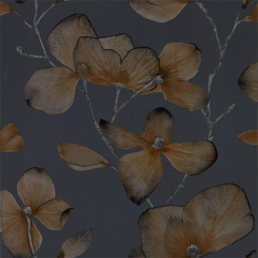 Kienze Wallpaper - Graphite/Gilver - Harlequin - HMWF111959 - Morris Wallpaper