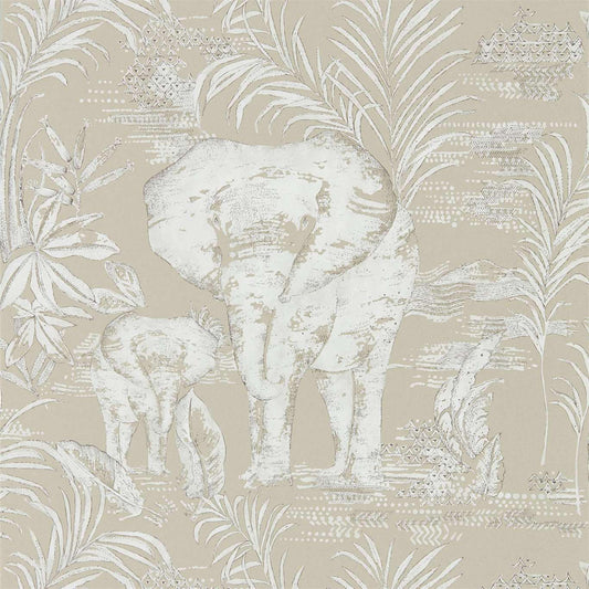 Kinabalu Wallpaper - Linen - Harlequin - HZAP111776 - Morris Wallpaper