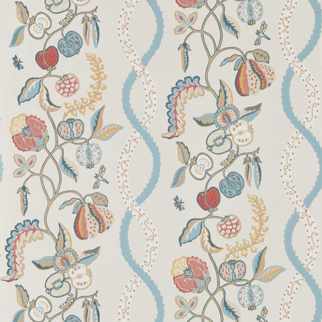 Kitchen Garden Wallpaper - Wedgwood & Gala - Sanderson - DHIP217499 - Morris Wallpaper