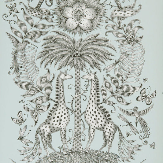 Kruger Wallpaper - Eggshell - Clarke & Clarke - W0102/01 - Morris Wallpaper