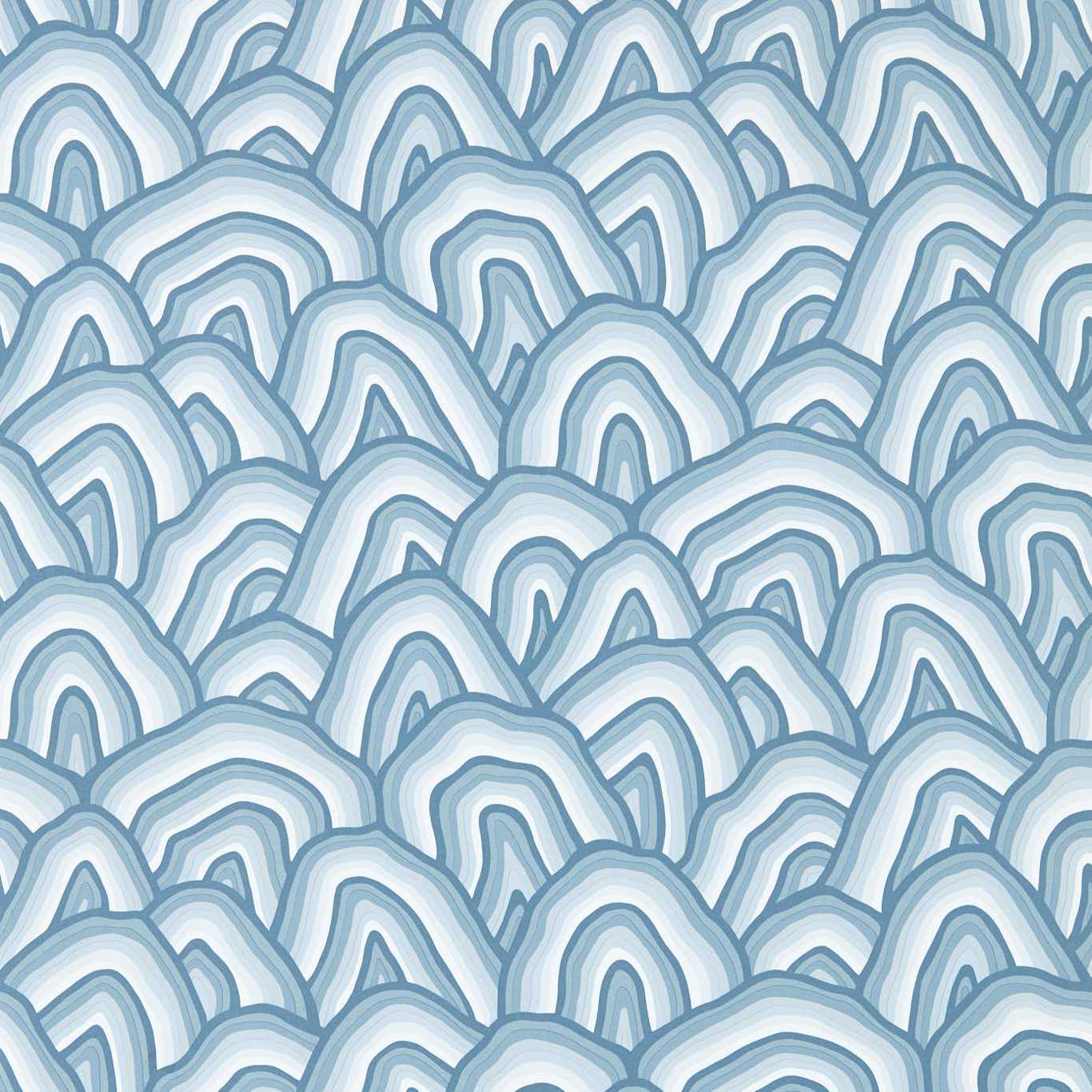 Kumo Wallpaper - Wild Water/Exhale - Harlequin - HQN3112928 - Morris Wallpaper