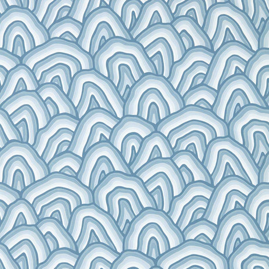 Kumo Wallpaper - Wild Water/Exhale - Harlequin - HQN3112928 - Morris Wallpaper