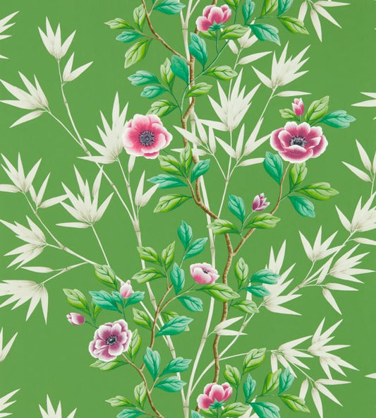 Lady Alford Wallpaper - Apple/Magenta - HDHW112900 - Harlequin - Morris Wallpaper