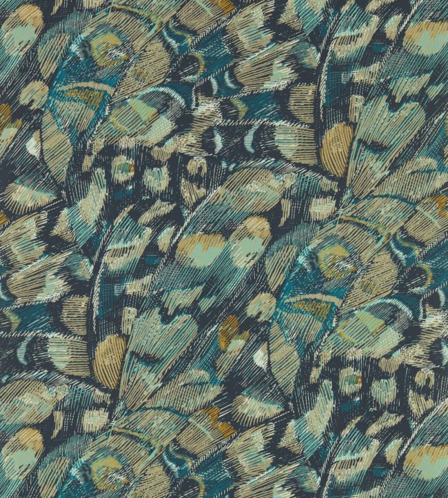 Lamina Wallpaper - Ink/Marine - HM6W112167 - Harlequin - Morris Wallpaper