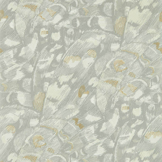 Lamina Wallpaper - Titanium/Oyster - Harlequin - HM6W112166 - Morris Wallpaper