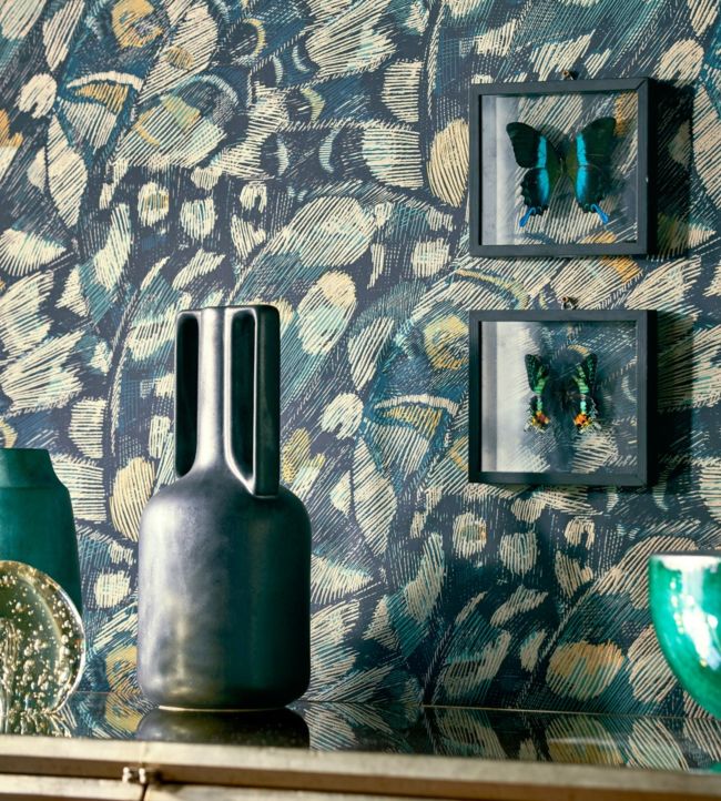 Lamina Wallpaper - Titanium/Oyster - HM6W112166 - Harlequin - Morris Wallpaper