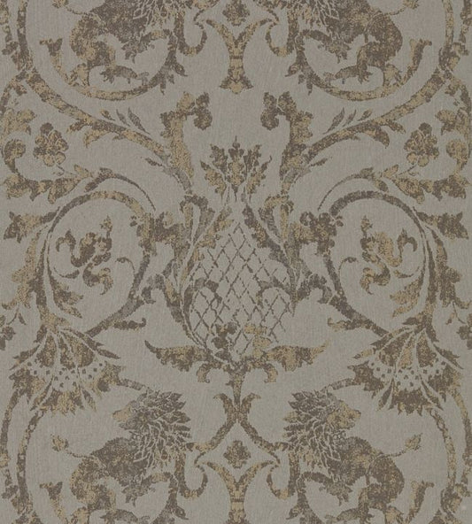 Landseer Wallpaper - Antique Bronze - ZPHA312613 - Zoffany - Morris Wallpaper