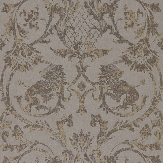 Landseer Wallpaper - Antique Bronze - ZPHA312613 - Zoffany - Morris Wallpaper