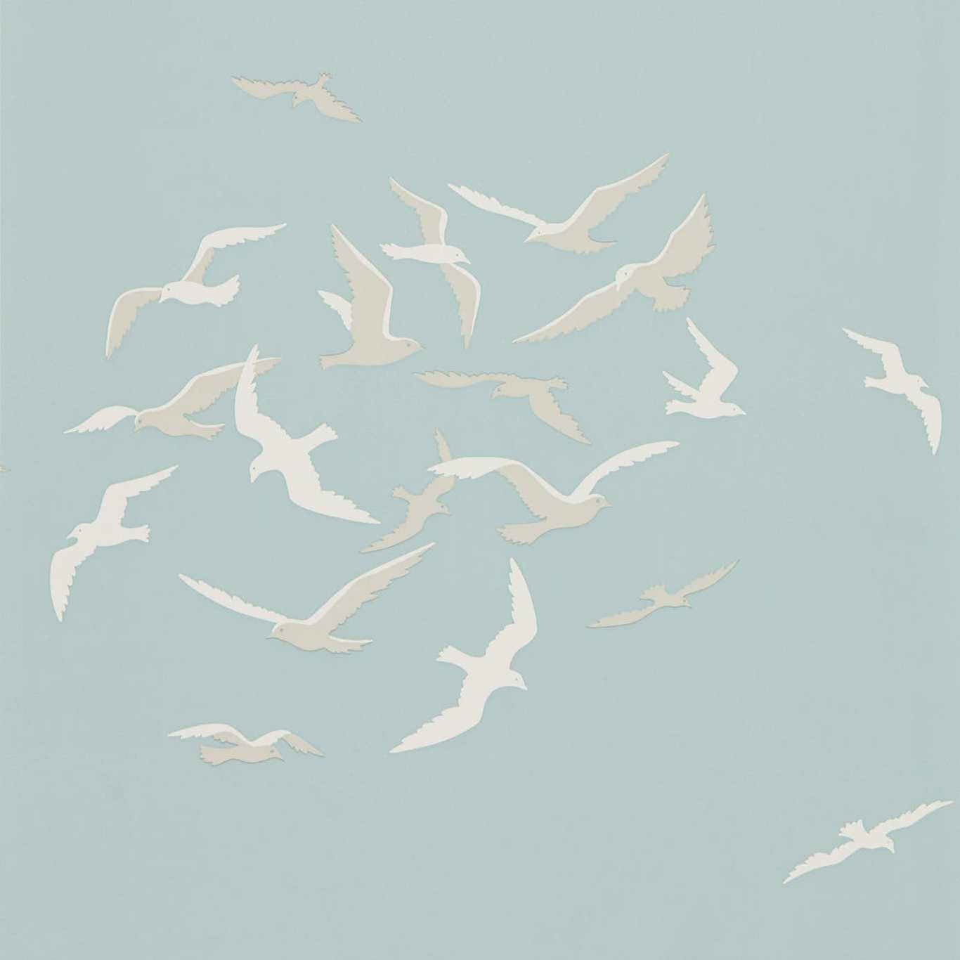 Larina Wallpaper - Sky - Sanderson - DCOA216578
