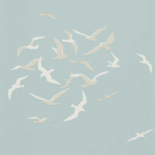 Larina Wallpaper - Sky - Sanderson - DCOA216578