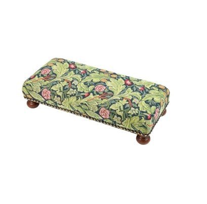 Leicester by Dearle Long Footstool - Hines of Oxford - LS1007 - Morris Wallpaper