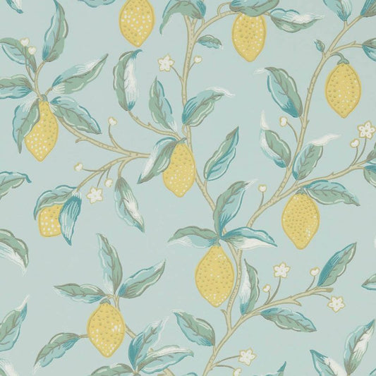 Lemon Tree Wallpaper - Wedgewood - Morris & Co - 216674 - Morris Wallpaper