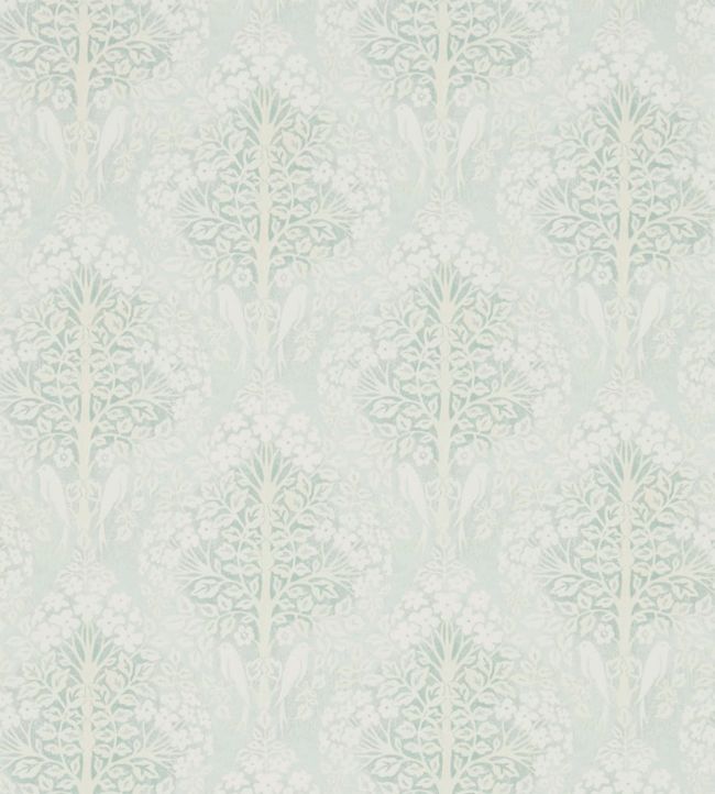 Lerena Wallpaper - Wedgwood - DDAM216399 - Sanderson - Morris Wallpaper