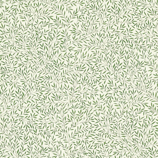 Lily Leaf Fabric - Forest - Morris & Co - 227246 - Premier Wallcovering