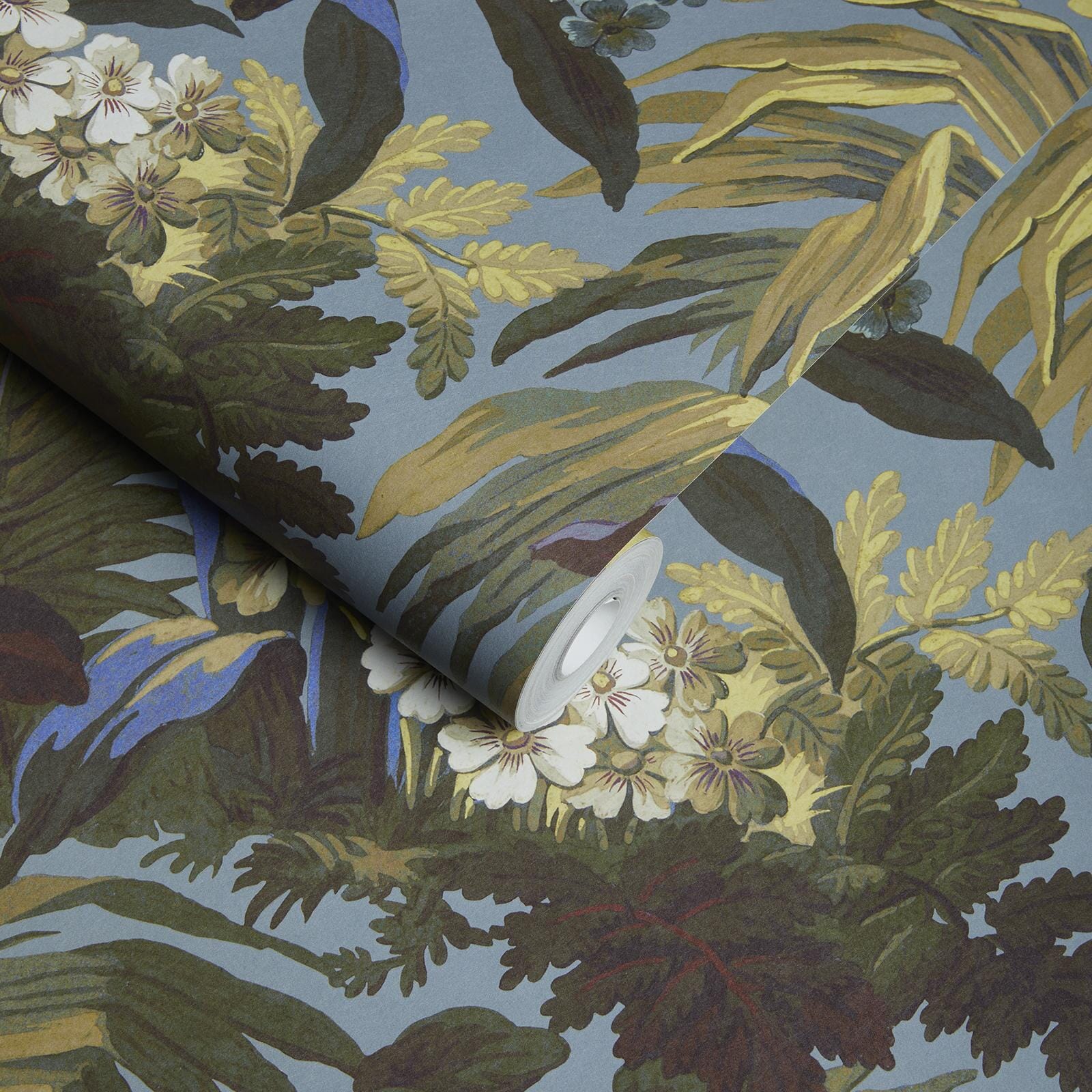 Limerence Wallpaper - Indigo - House of Hackney - 1-WA-LIM-DI-IND-XXX - Morris Wallpaper