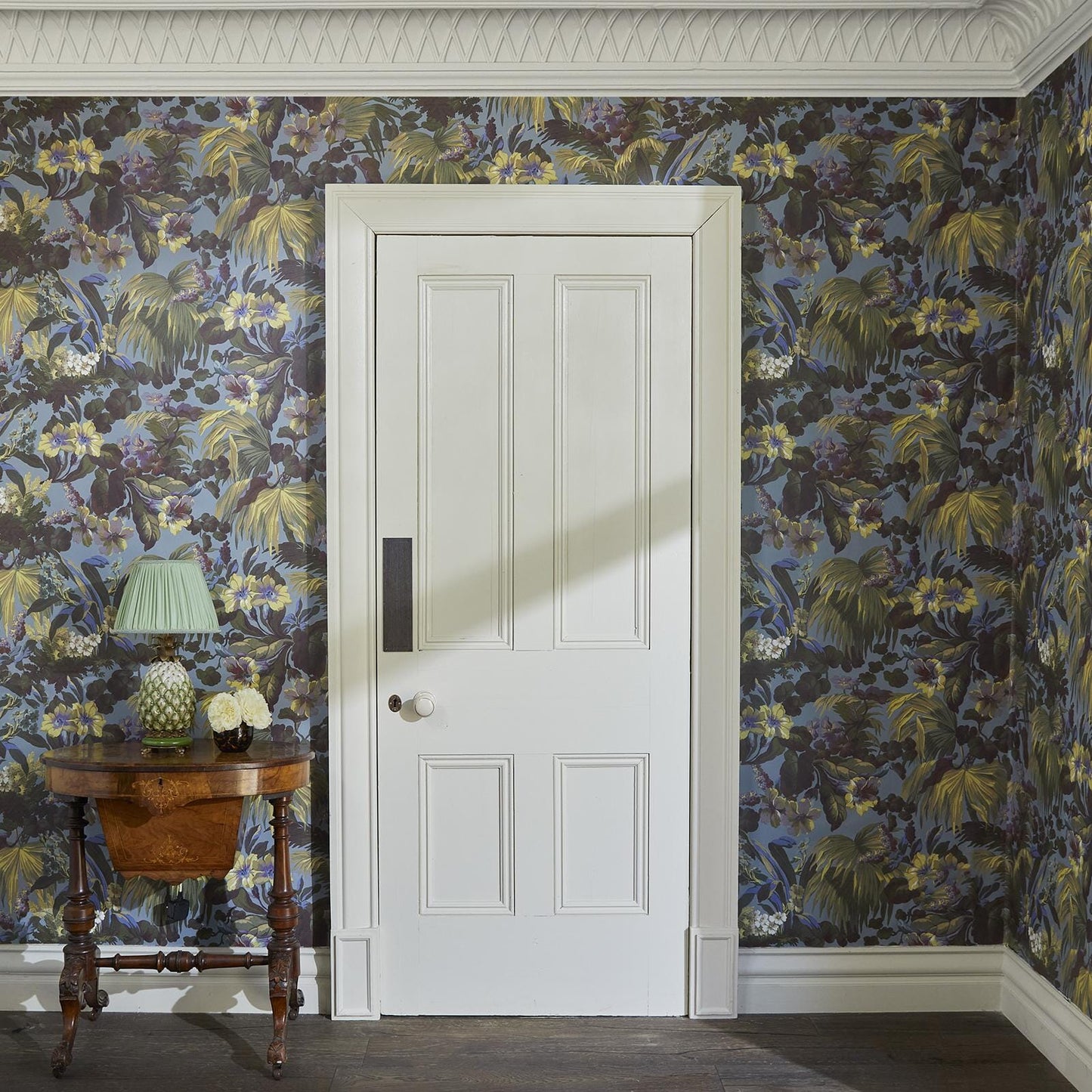 Limerence Wallpaper - Indigo - House of Hackney - 1-WA-LIM-DI-IND-XXX - Morris Wallpaper